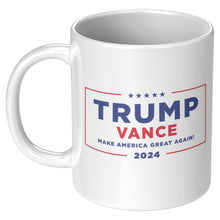 Load image into Gallery viewer, Trump Vance 2024 MAGA Sign Mug