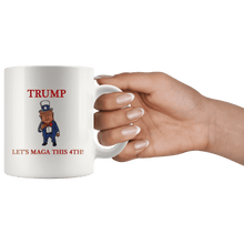 Load image into Gallery viewer, Trump Let's MAGA This 4th Mug - Trump Mug