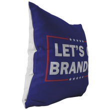 Load image into Gallery viewer, Let's Go Brandon Throw Pillow
