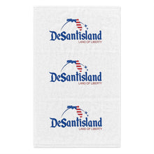 Load image into Gallery viewer, DeSantisland Ron DeSantis Florida Land of Liberty Rally Towel, 11x18