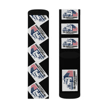 Load image into Gallery viewer, People's Trucker Convoy Let Freedom Roll Trucker Socks