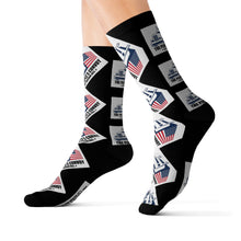 Load image into Gallery viewer, People's Trucker Convoy Let Freedom Roll Trucker Socks