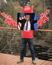 Load image into Gallery viewer, 2nd Amendment Freedom Finger MAGA Make America Great Again 2-Sided Foam Finger - Trump Mug