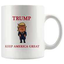 Load image into Gallery viewer, Trump Thumbs Up Keep America Great MAGA Mug - Trump Mug