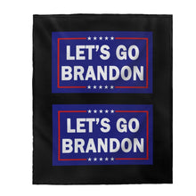 Load image into Gallery viewer, Let's Go Brandon Velveteen Plush Blanket