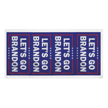 Load image into Gallery viewer, Let's Go Brandon Premium Beach Towel
