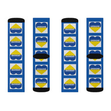 Load image into Gallery viewer, I Love Ukraine Heart Socks