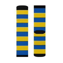 Load image into Gallery viewer, Ukraine Flag Striped Socks