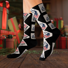 Load image into Gallery viewer, People's Trucker Convoy Let Freedom Roll Trucker Socks