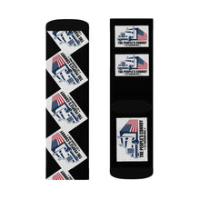Load image into Gallery viewer, People's Trucker Convoy Let Freedom Roll Trucker Socks
