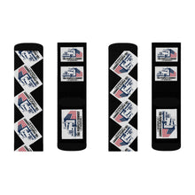 Load image into Gallery viewer, People's Trucker Convoy Let Freedom Roll Trucker Socks