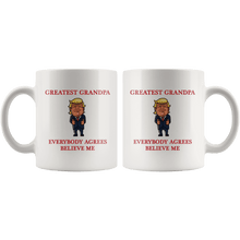 Load image into Gallery viewer, Greatest Grandpa Grandfather Trump Thumbs Up Mug - Trump Mug