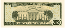 Load image into Gallery viewer, Donald Trump 2020 Presidential Dollar Bill with Currency Holder - Trump Mug