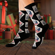 Load image into Gallery viewer, People's Trucker Convoy Let Freedom Roll Trucker Socks