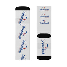 Load image into Gallery viewer, DeSantisland Ron DeSantis Florida Land of Liberty Socks