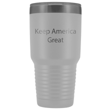 Load image into Gallery viewer, Keep America Great Trump Insulated Drink Tumbler Stainless Steel MAGA Travel Beverage Mug Bottle 30 oz - Trump Mug