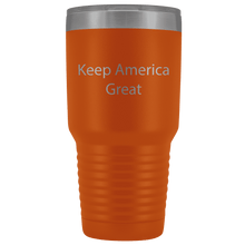 Load image into Gallery viewer, Keep America Great Trump Insulated Drink Tumbler Stainless Steel MAGA Travel Beverage Mug Bottle 30 oz - Trump Mug