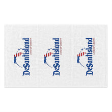 Load image into Gallery viewer, DeSantisland Ron DeSantis Florida Land of Liberty Rally Towel, 11x18