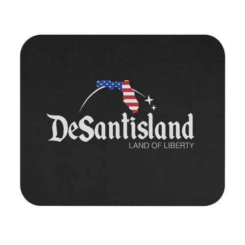 DeSantisland Ron DeSantis Florida Land of Liberty Mouse Pad BLACK