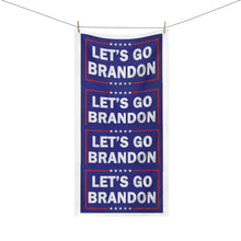 Load image into Gallery viewer, Let's Go Brandon Premium Beach Towel