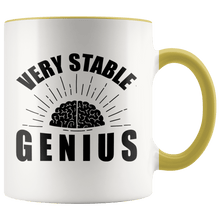 Load image into Gallery viewer, Very Stable Genius with Brain Trump MAGA Mug - Trump Mug