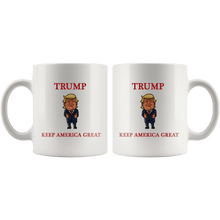 Load image into Gallery viewer, Trump Thumbs Up Keep America Great MAGA Mug - Trump Mug