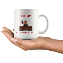 Load image into Gallery viewer, Trump Desk Keep America Great MAGA Mug - Trump Mug
