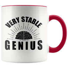 Load image into Gallery viewer, Very Stable Genius with Brain Trump MAGA Mug - Trump Mug