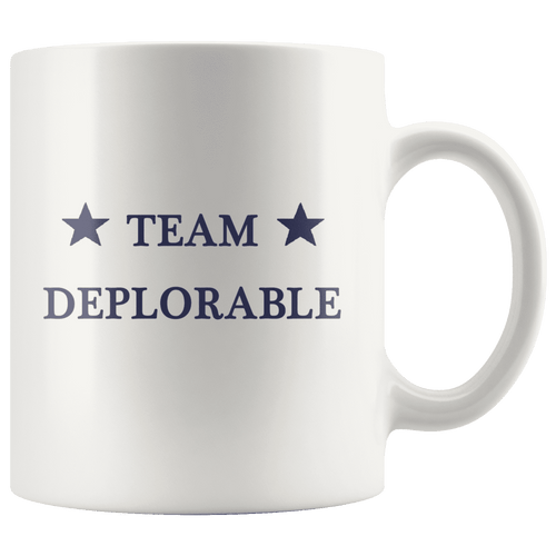 Team Deplorable Trump MAGA Mug - Trump Mug