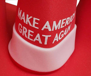 HUGE MAGA Cowboy Hat Make America Great Again Donald Trump GIANT MAGA Foam Hat - Trump Mug