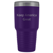 Load image into Gallery viewer, Keep America Great Trump Insulated Drink Tumbler Stainless Steel MAGA Travel Beverage Mug Bottle 30 oz - Trump Mug