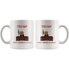 Load image into Gallery viewer, Trump Desk Keep America Great MAGA Mug - Trump Mug