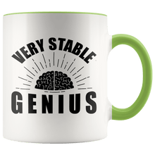 Load image into Gallery viewer, Very Stable Genius with Brain Trump MAGA Mug - Trump Mug