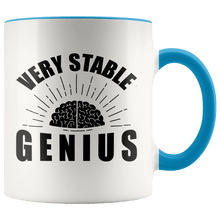 Load image into Gallery viewer, Very Stable Genius with Brain Trump MAGA Mug - Trump Mug