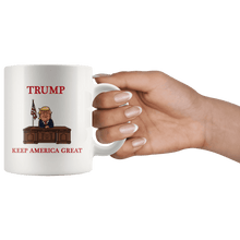 Load image into Gallery viewer, Trump Desk Keep America Great MAGA Mug - Trump Mug