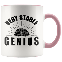 Load image into Gallery viewer, Very Stable Genius with Brain Trump MAGA Mug - Trump Mug