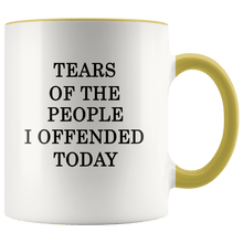 Load image into Gallery viewer, Tears Of The People I Offended Today MAGA Mug - Trump Mug