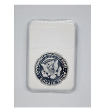 Load image into Gallery viewer, Encased Save America Again Trump 2024 In God We Trust Collectible Coin SILVER