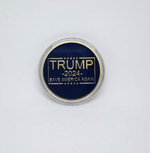 Load image into Gallery viewer, Trump 2024 Save America Again Seal President United States American Eagle Collectible Coin GOLD