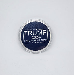 Trump 2024 Save America Again Seal President United States American Eagle Collectible Coin SILVER