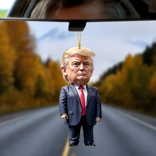 Trump MAGA Hanging Car Tree Ornament Decoration