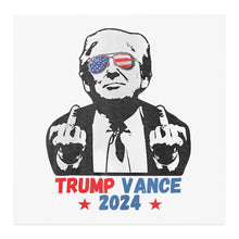 Load image into Gallery viewer, Trump USA Sunglasses Vance 2024 MAGA Poster 12x12
