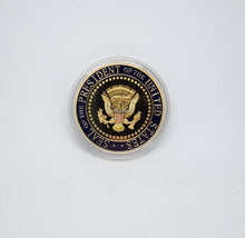 Load image into Gallery viewer, White House Donald Trump 45th President Presidential Seal Gold Collectible Coin