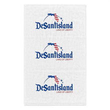 Load image into Gallery viewer, DeSantisland Ron DeSantis Florida Land of Liberty Rally Towel, 11x18