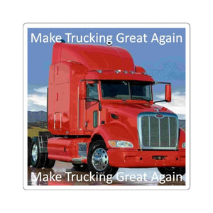 Make Trucking Great Again Truck Convoy Trucker Sticker