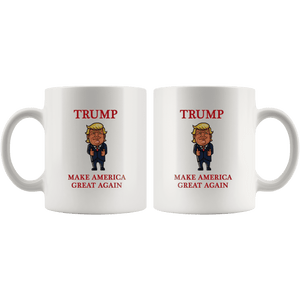 Trump Thumbs Up Make America Great Again MAGA Mug - Trump Mug
