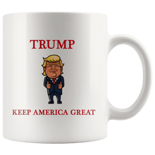 Load image into Gallery viewer, Trump Thumbs Up Keep America Great MAGA Mug - Trump Mug