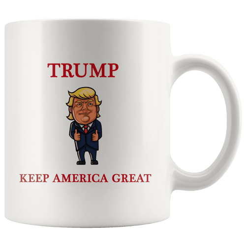 Trump Thumbs Up Keep America Great MAGA Mug - Trump Mug