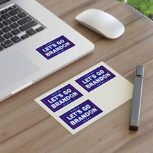 Load image into Gallery viewer, Let&#39;s Go Brandon Sticker Sheet (Four 1.5&quot;x2.5&quot; Stickers)
