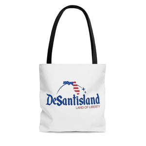 DeSantisland Ron DeSantis Florida Land of Liberty Tote Bag